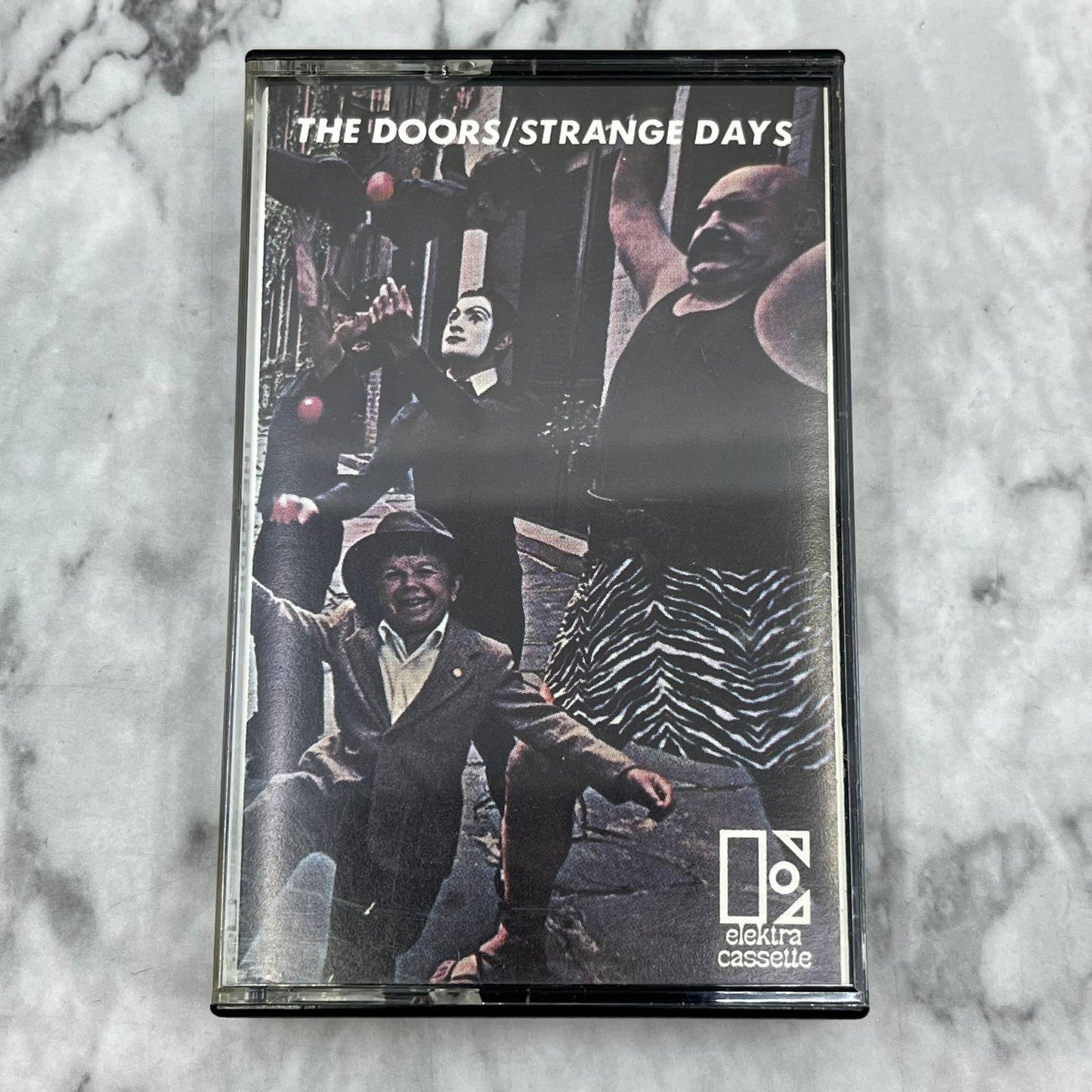 THE DOORS: Strange Days ELEKTRA Cassette Tape TC7-47