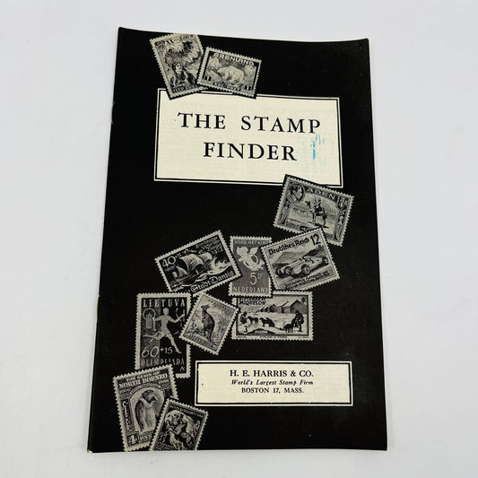 1946 The Stamp Finder Catalog H.E. Harris & Co. TB6