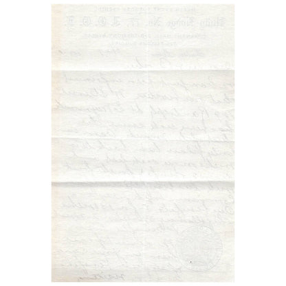 1924 Unity Lodge Letterhead No 77 IOOF Covenant Hall Tremont St. Boston MA AC9