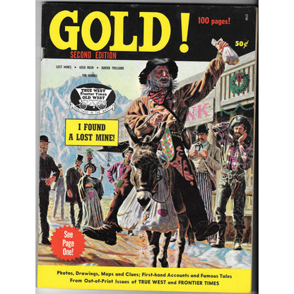 GOLD! Magazine Treasure Hunting Vol.2 No.1 - 1970 Western Publications M1