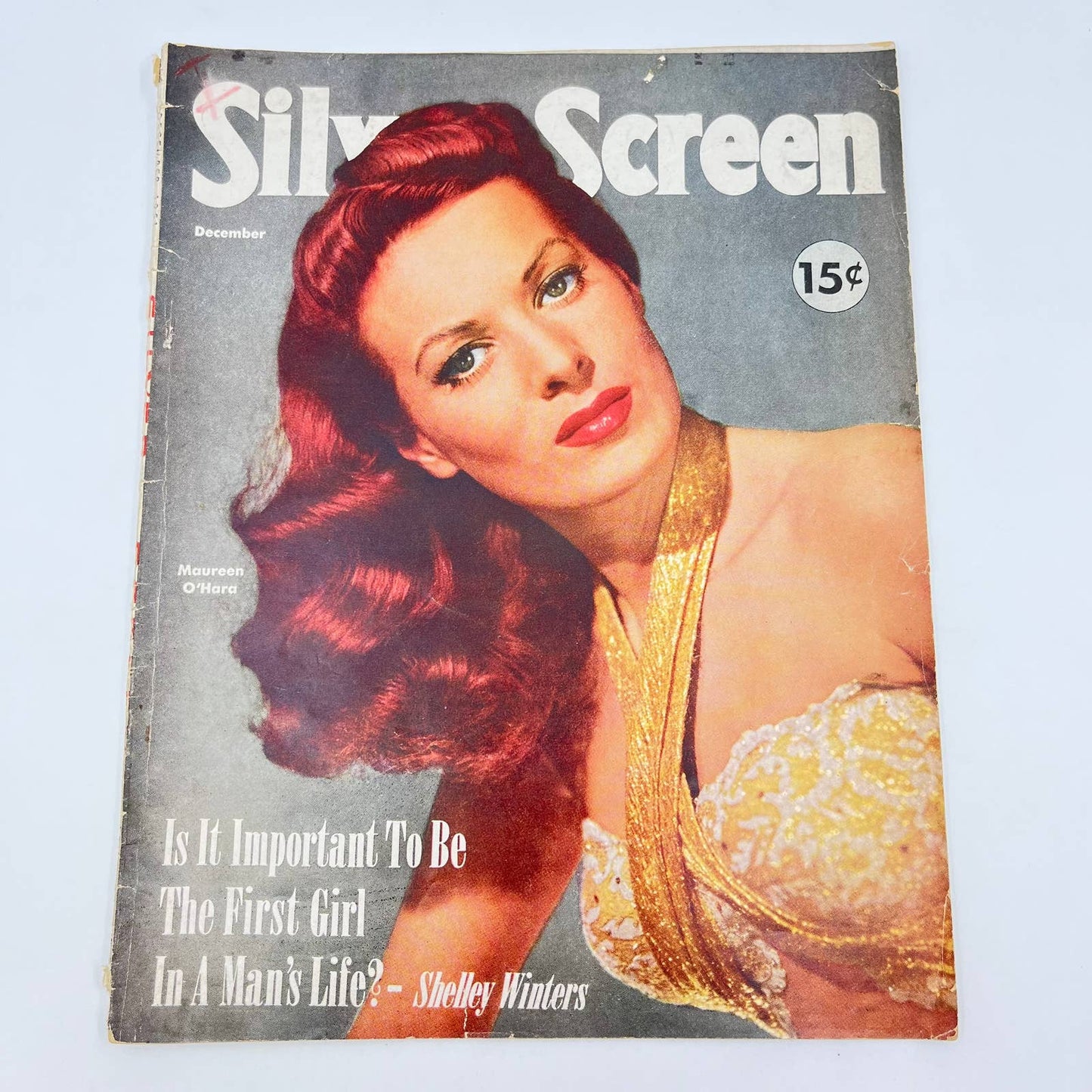 Silver Screen Magazine Maureen O´Hara Mitzi Gaynor Cyd Charisse Dec 1951 TC6