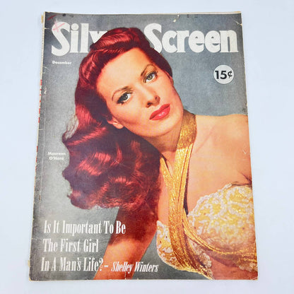 Silver Screen Magazine Maureen O´Hara Mitzi Gaynor Cyd Charisse Dec 1951 TC6