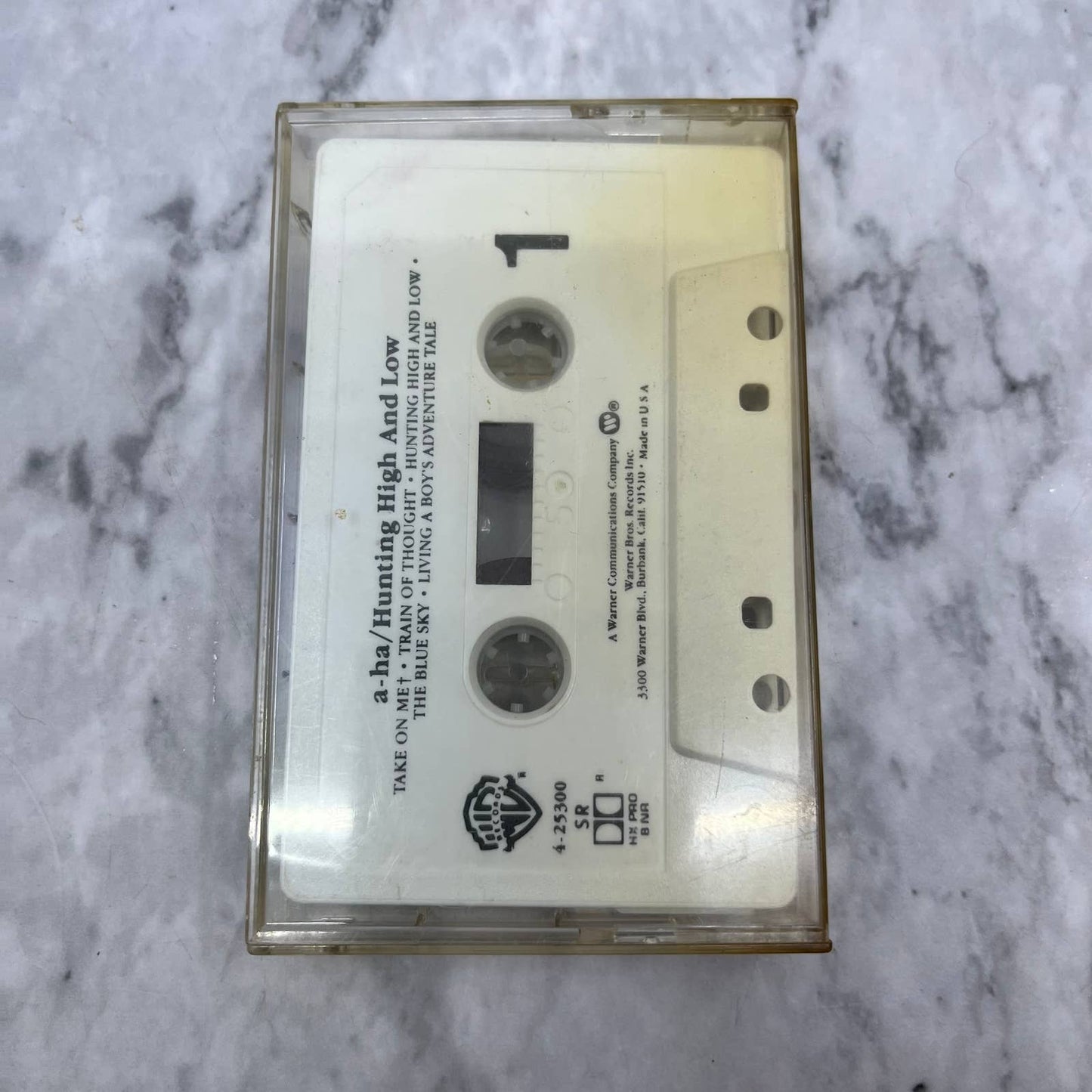 a-Ha - Hunting High and Low - No Jacket Cassette Tape TJ6-86