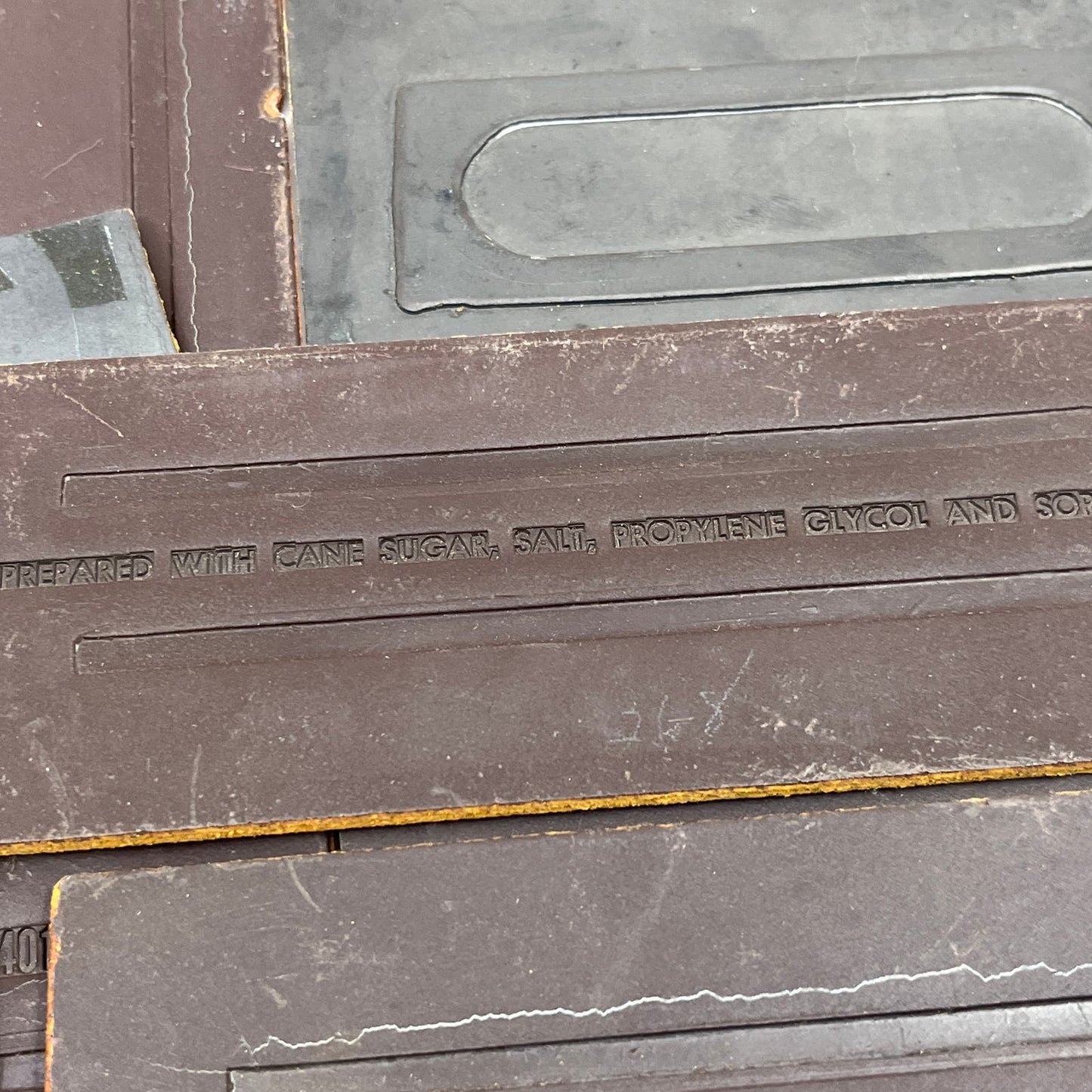 Vtg Newspaper Ad Printing Plate Flong Set of 6 MN Duluth Albert Lea TC9-3