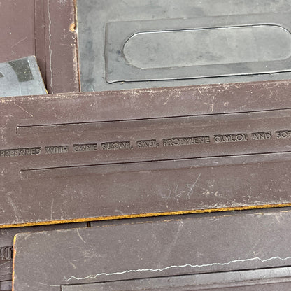 Vtg Newspaper Ad Printing Plate Flong Set of 6 MN Duluth Albert Lea TC9-3