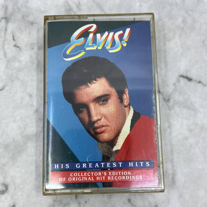 Elvis Presley Greatest Hits Collector's Edition Cassette Tape 1 TB5-15
