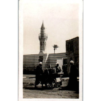1928 Cavanders Cigarette Card Peeps into Many Lands #10 Right Mosque of Amru SE5
