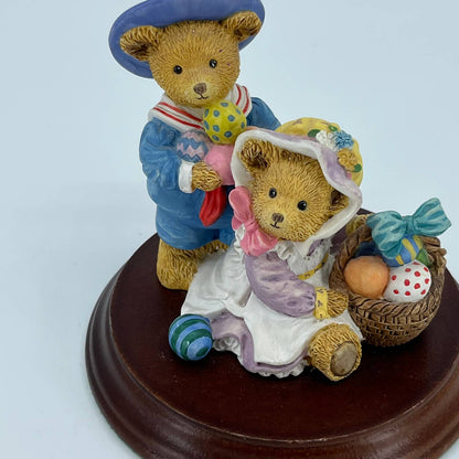 DEPT 56 UPSTAIRS DOWNSTAIRS BEARS Henry & Alice Bosworth The Easter Egg Hunt TB4