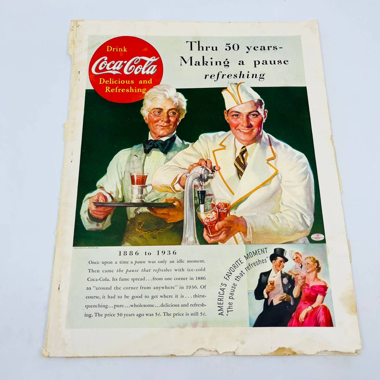 1935,36,57 Coca Cola Coke Soda Pop Original Print Ads 10x13.5” TA8