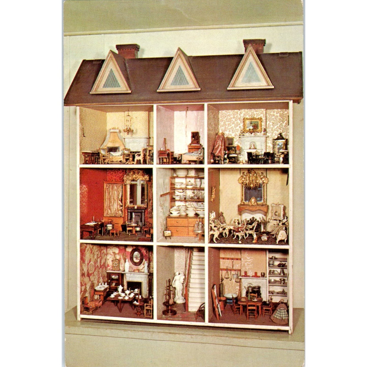 The Warren Baby House Essex Institute Salem MA Original Postcard PB9