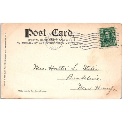 National Museum 1906 Washington D.C. Original Postcard TK1-P2