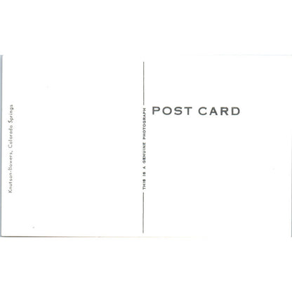 National Laymen Restaurant Dining Room Colorado Springs Original Postcard TK1-29