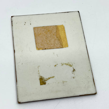 Vintage Petite Princess Dollhouse Miniature Gold Framed Painting SD3