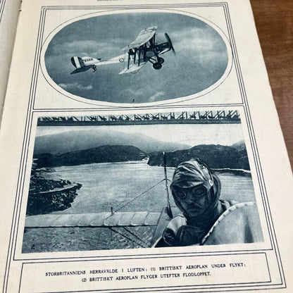 Rare WWI Swedish Magazine: War Pictures From All Fronts September 1917 B1