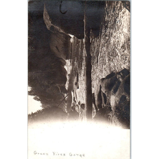 Antique Postcard Green River Gorge Washington TD9