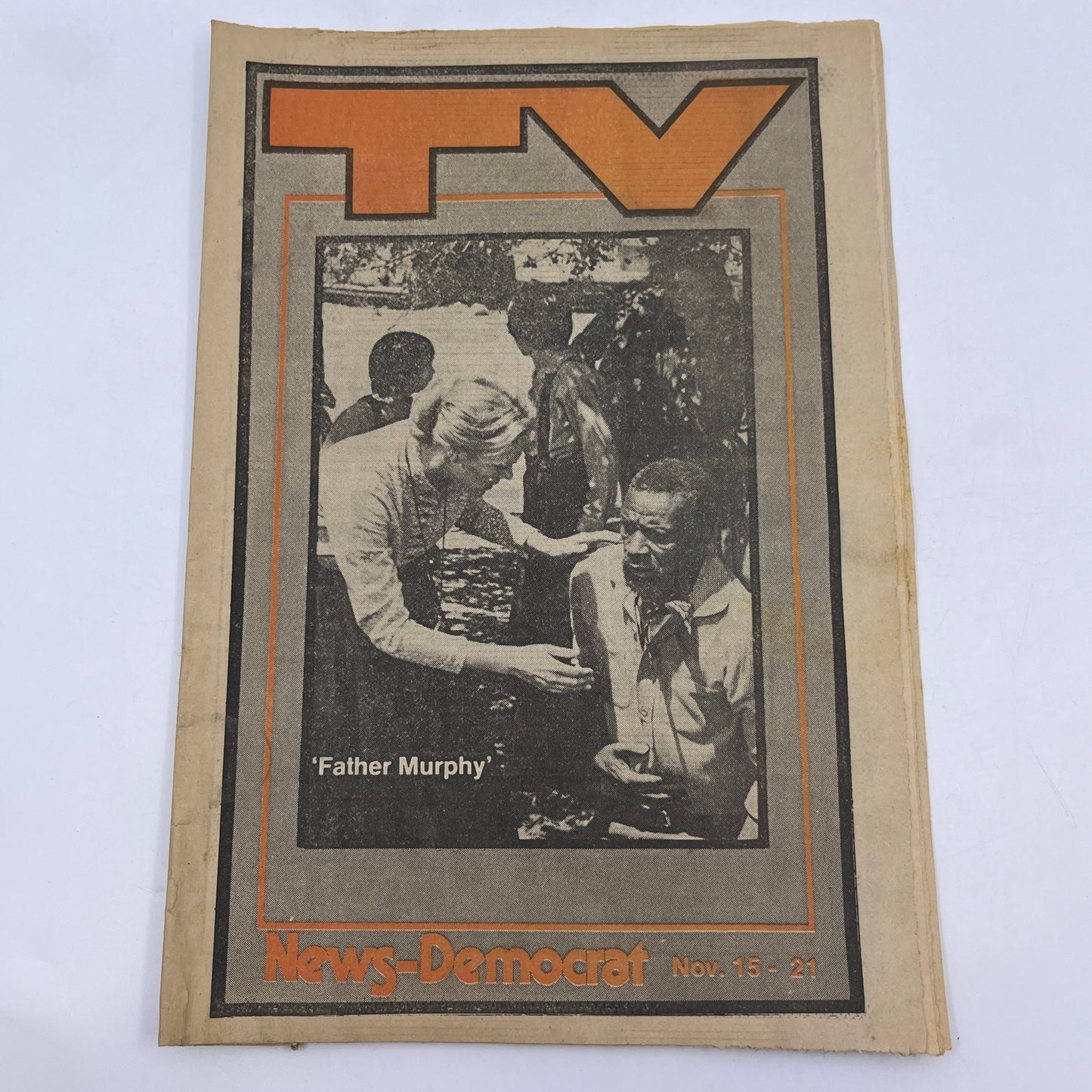 1981 Nov 15 Bellville IL News-Democrat TV Listings Magazine Father Murphy L4-1