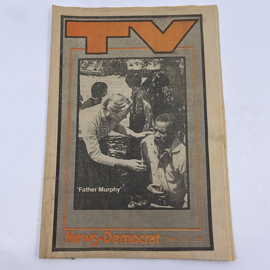 1981 Nov 15 Bellville IL News-Democrat TV Listings Magazine Father Murphy L4-1