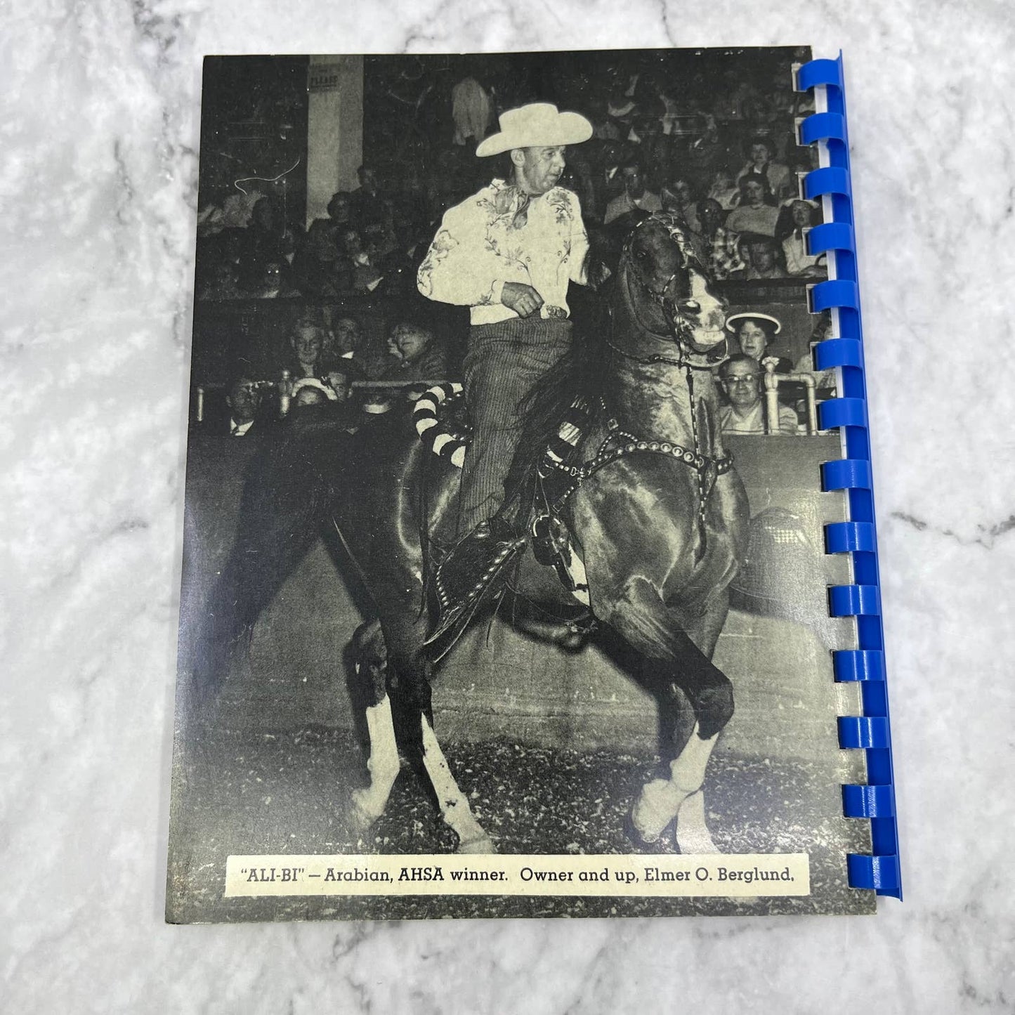 1954 Date Book Show Horse Calendar Dressage TI6