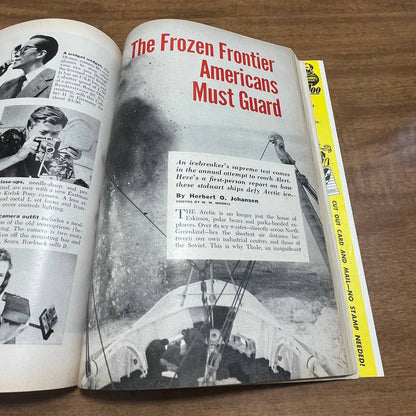 Vintage Popular Science Magazine February 1955 - 55’ Packard Torsion Suspension TH8