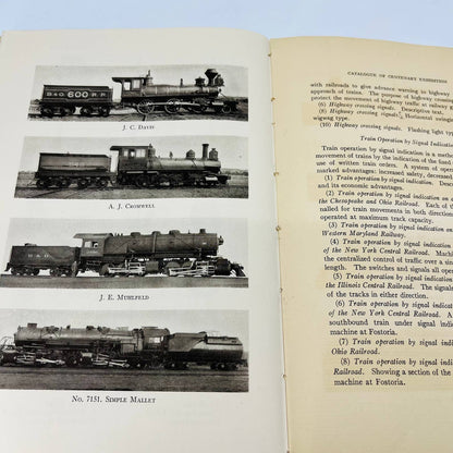 1927 Catalogue of the Centenary Exhibition The Baltimore and Ohio Railroad TD3