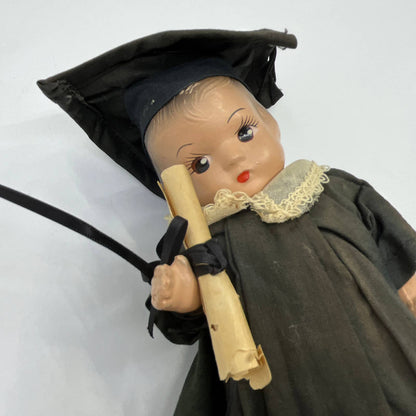 1930s Composite Graduation Doll, Vintage 8" Graduate Doll TG3