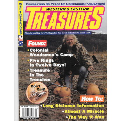 Western & Eastern Treasures Magazine - Treasure Hunting Nov 2002 M6