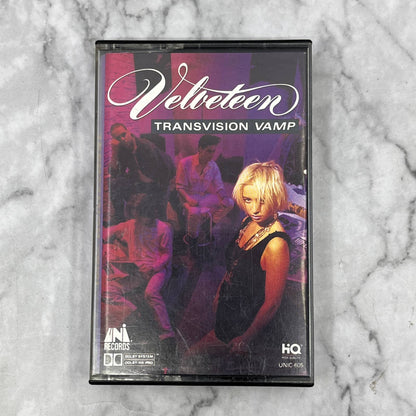 Vintage Transvision Vamp - Velveteen  Cassette Tape TJ2-7