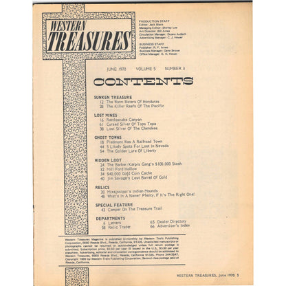 Western Treasures Magazine - Treasure Hunting Metal Detecting April 1971 M3