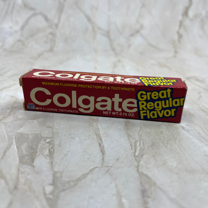 Vintage 1984 Colgate Fluoride Toothpaste NOS Movie Prop Collector Unused TE5-S2