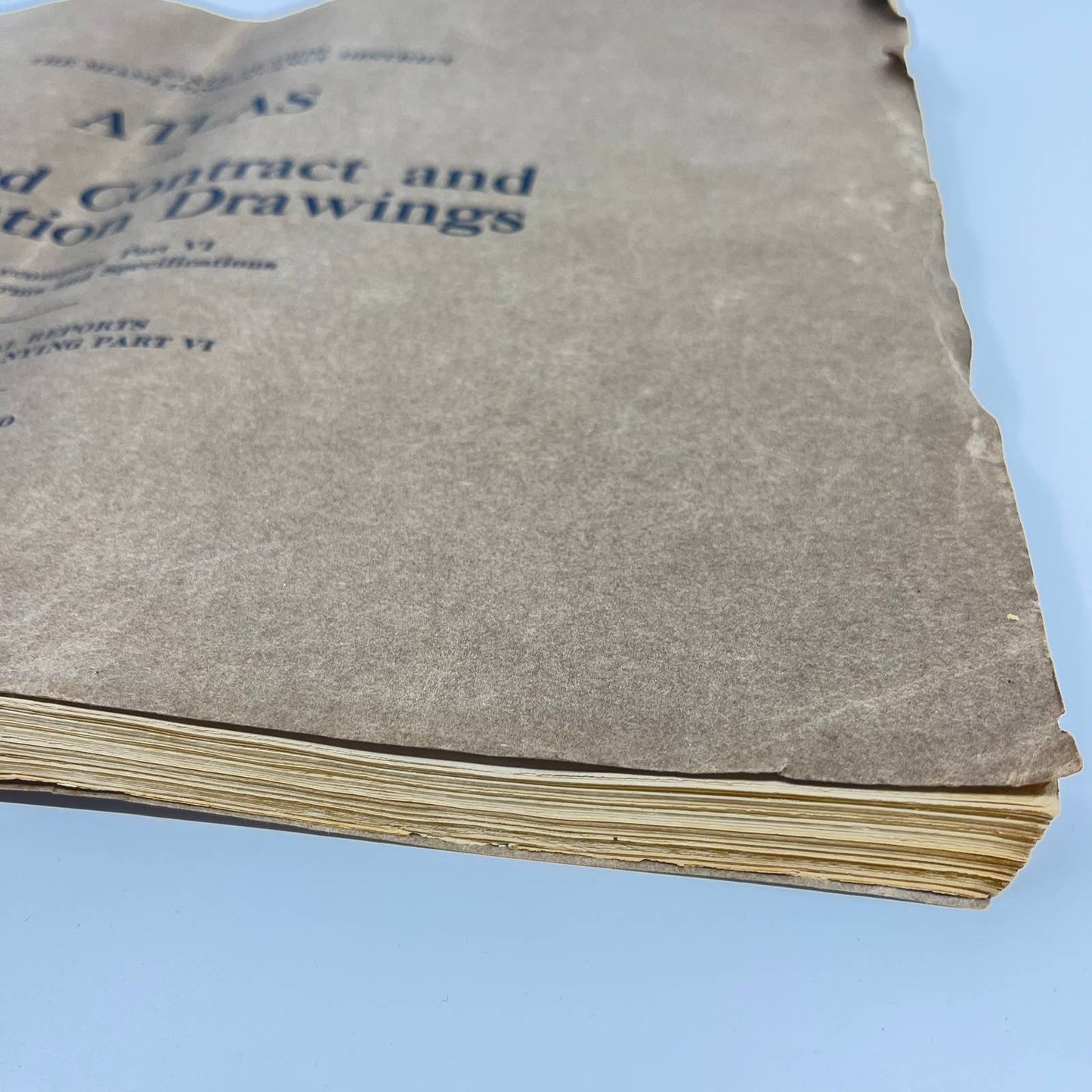 1910 Atlas Selected Contract and Information Drawings Dayton Ohio TE7