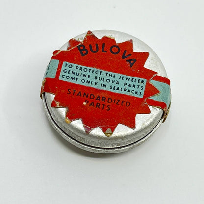 Vintage Bulova Watch Part Tin 10AE #5 1 Third Wheel (TIN ONLY) SC7