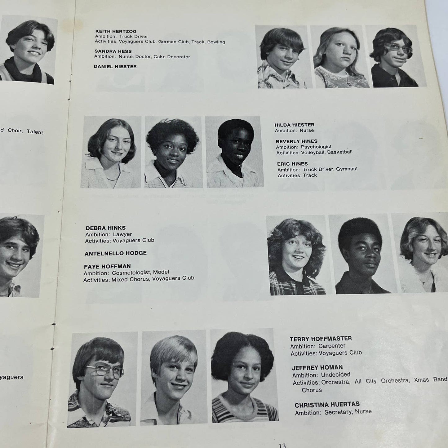 1978 Northwest Junior High School Yearbook Reading PA TG2