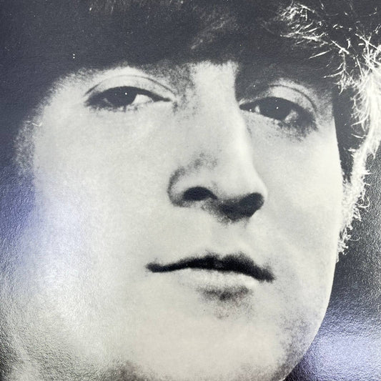 Vintage The Beatles Young John Lennon Photo Portrait Black & White 8x10 AB4-15