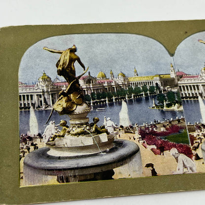 1904 Stereoview St Louis World’s Fair Grand Fountain SC5
