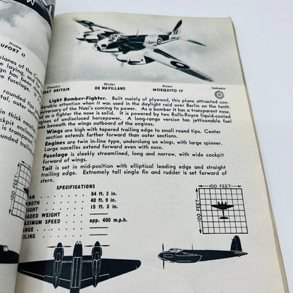 1943 Aeronautics A Quarterly Recognition Guide to Operational War Planes 7&8 BA1