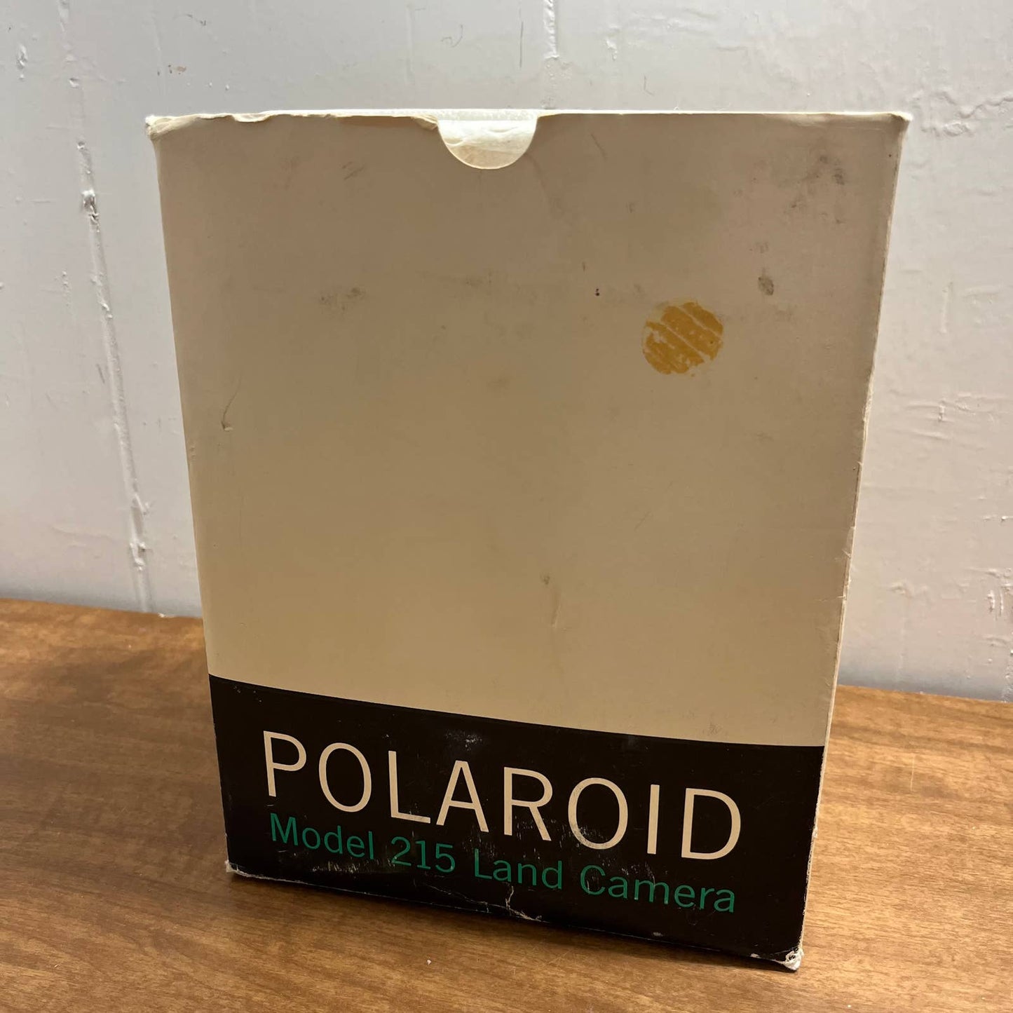 1960 Polaroid 215 Land Camera w/ ORIGINAL BOX & Inserts Instant Camera TG9