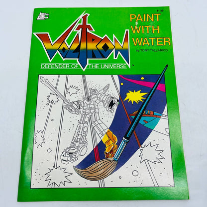 1985 VOLTRON Defender of the Universe Paint With Water BooK BA4