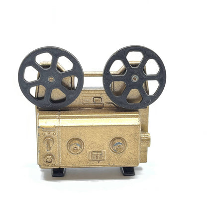 1970s Film Projector Die Cast Pencil Sharpener w Box Dollhouse Miniature TF6