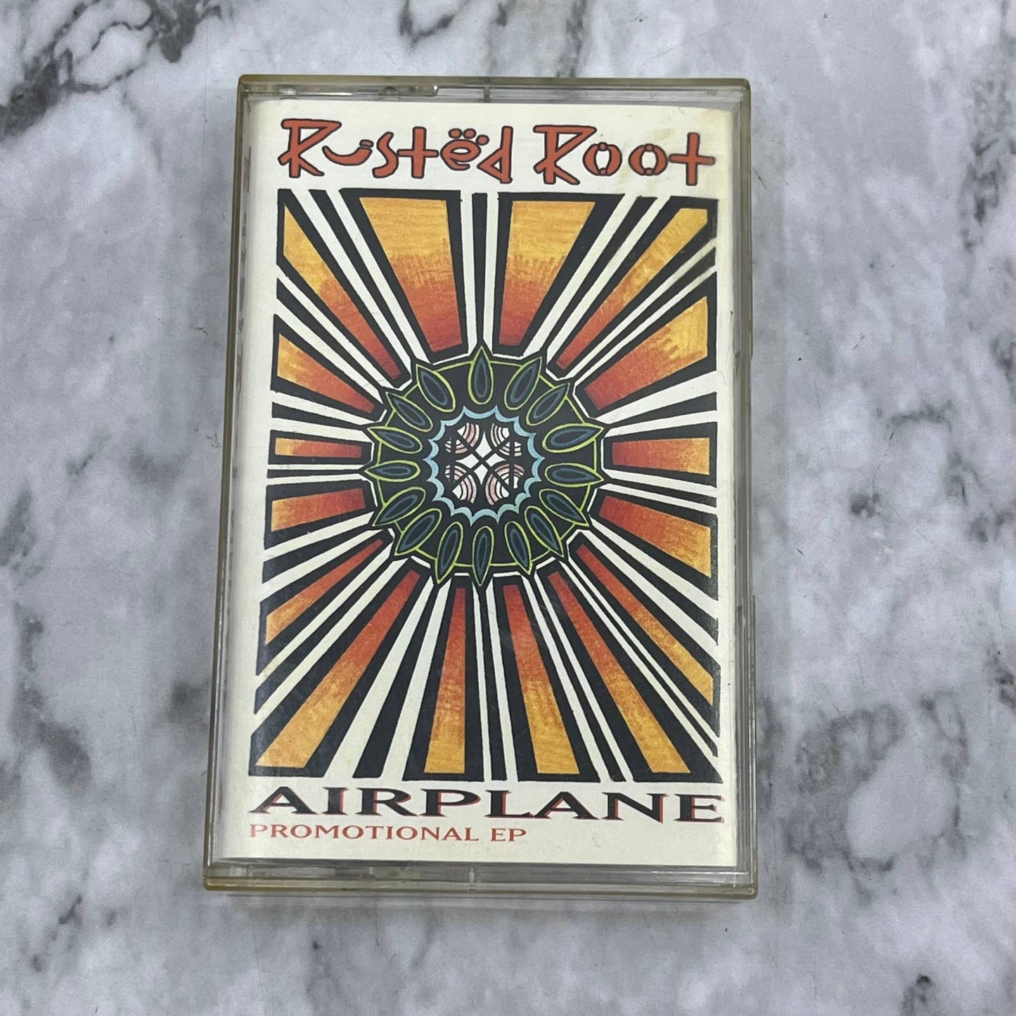 Rusted Root "Airplane" Promotional EP Cassette Tape TJ5-72