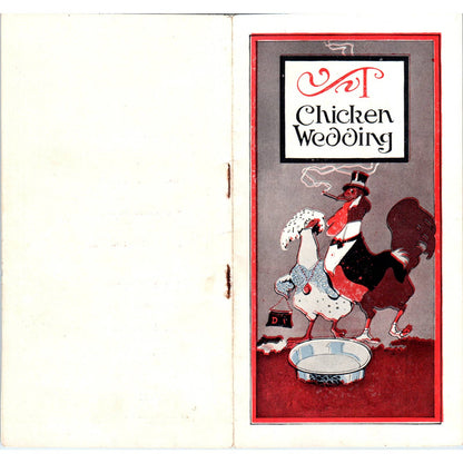 1923 12pg Promo Booklet Dr. Hess Poultry Ashland Ohio Chicken Wedding EA3