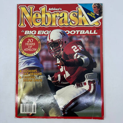 1986 Athlon’s Nebraska Cornhuskers & Big 8 Football Preview Magazine TH3