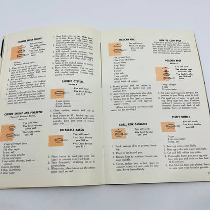 1950s Cookbook Vita Craft Cookware Recipes Cookbook Instructions EA4