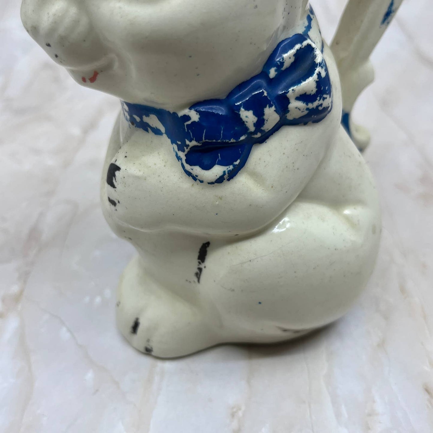 Vintage Rabbit McCoy Ceramic Pitcher Easter Anthropomorphic Creamer 6” TJ1