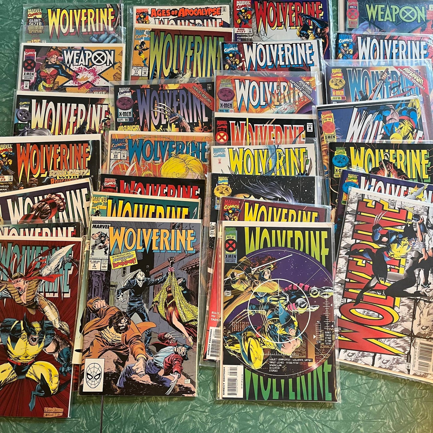 Huge Wolverine Collection Short Box Lot of Comic Books & 12 CGC Slabs