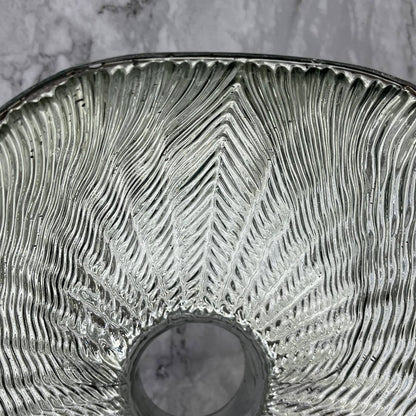 Antique X-Ray Trademark Mercury Glass Light Shade No 610 Jupiter