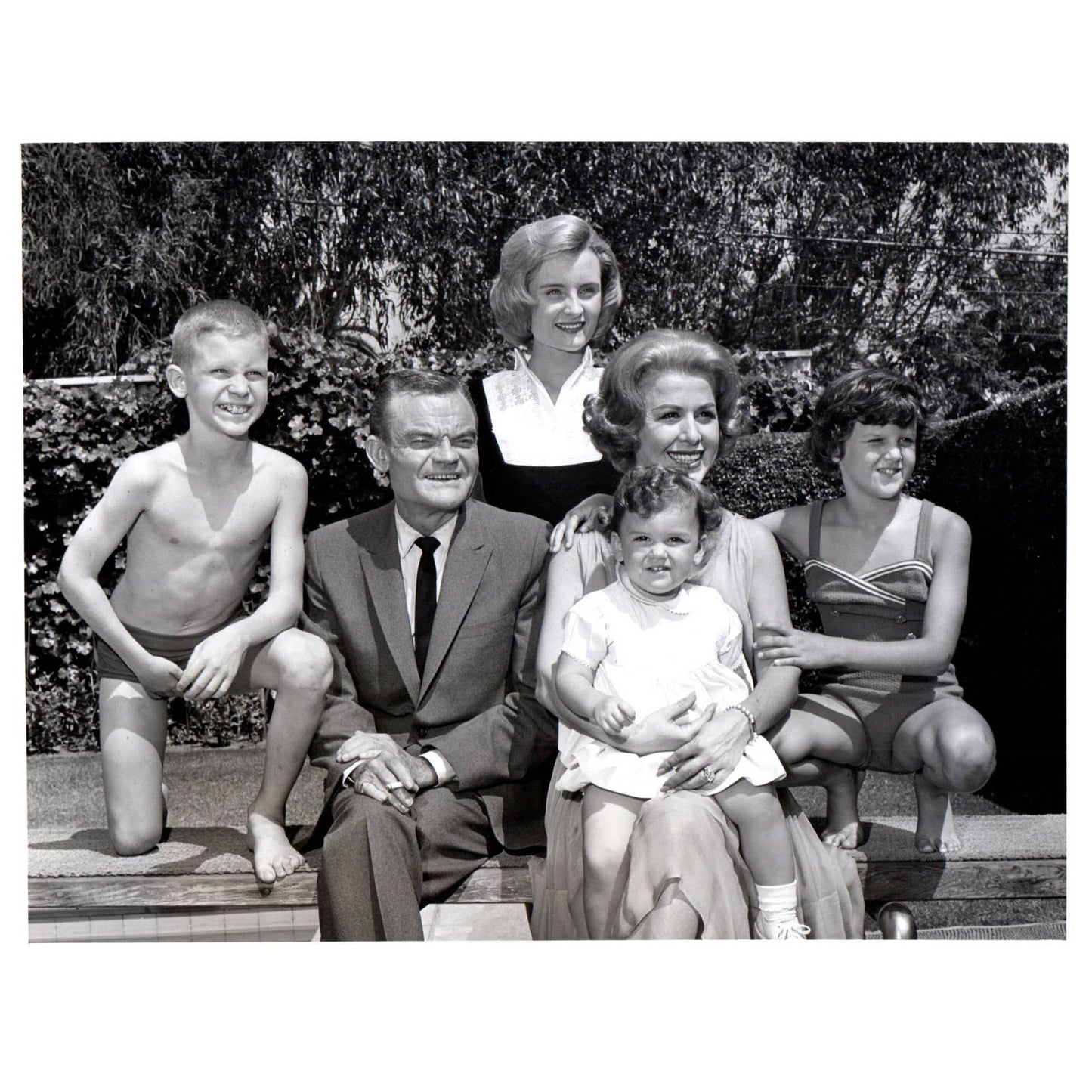 c1960 Press Photo Musician-Bandleader Spike Jones & Family CBS TJ7-2