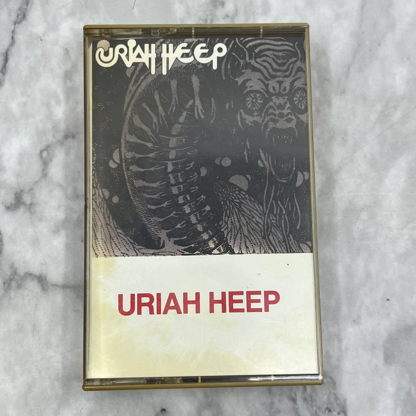 URIAH HEEP S/T Cassette Tape 1970 Hard Rock Cassette Tape TC7-54
