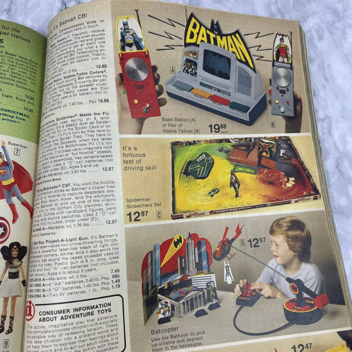 1977 JC Penny Christmas Wish Book Catalog - Great Vintage Toys & Gifts S1