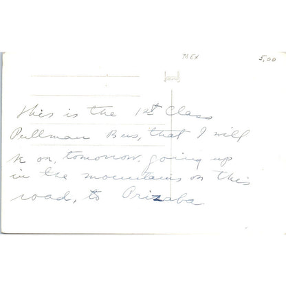 El Puente De Los Franceses Cumbres de Acultzingo Mexico - RPPC Postcard TJ7-MP