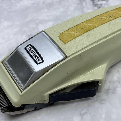 VTG Sears Roebuck Hair Trimmer 758.9362 Craftsman Adjustable Clippers WORKS TE3